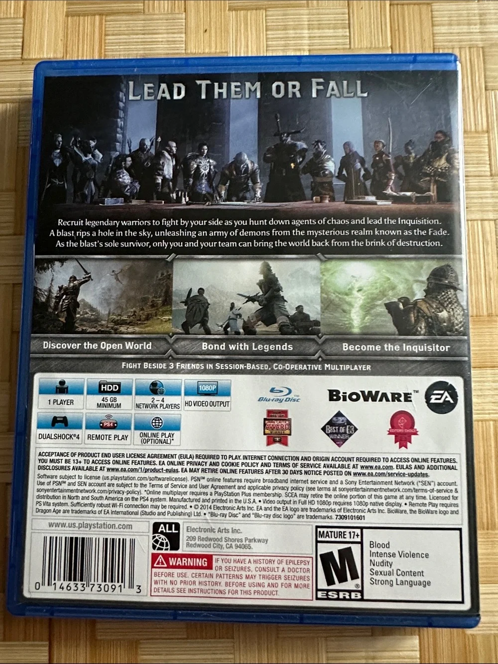 Dragon Age: Inquisition for PS4